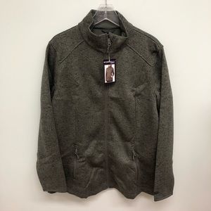 StormPack Sunice | Women's Zip-Up Sweater | Green